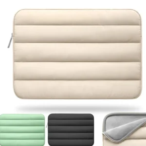 Puffy Laptop Sleeve 13-14 Inch For Women,Laptop Cover for iPad Pro 12.9 MacBook Pro 14 Inch MacBook Air 13 Inch Tablet Pouch Bag