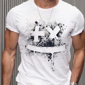 Retro T Shirt Men Casual Men's T Shirt 3d Print Short Sleeve Summer Tops Tee Casual Fashion Street Tshirt Vintage Men Clothing