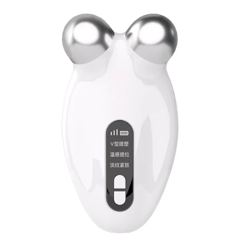 Ems Microcurrent Facial Beauty Anti-cellulite Double Chin Thermal Vibration Massage Machine Face Lift Firming and Tender Skin - Image 6