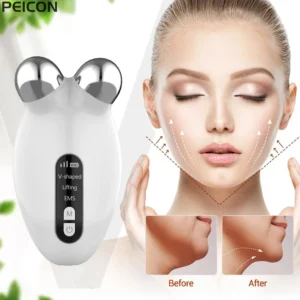 Face Lifting Massager EMS Microcurrent Massager Facial Wrinkle Lift Machine EMS Face Massage Facial Microcurrent Anti Wrinkle
